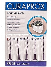 Düfte, Parfümerie und Kosmetik Interdentalbürsten-Set CPS 28 5 St. - Curaprox Brush Implant