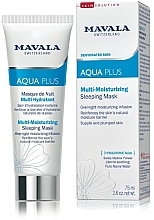Düfte, Parfümerie und Kosmetik Aktiv feuchtigkeitsspendende Nachtmaske - Mavala Aqua Plus Multi-Moisturizing Sleeping Mask
