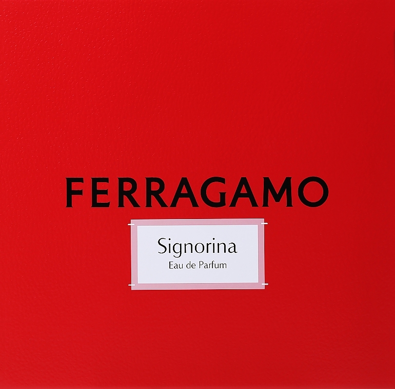 Salvatore Ferragamo Signorina  - Duftset (Eau de Parfum 30ml + Körperlotion 50ml)  — Bild N1