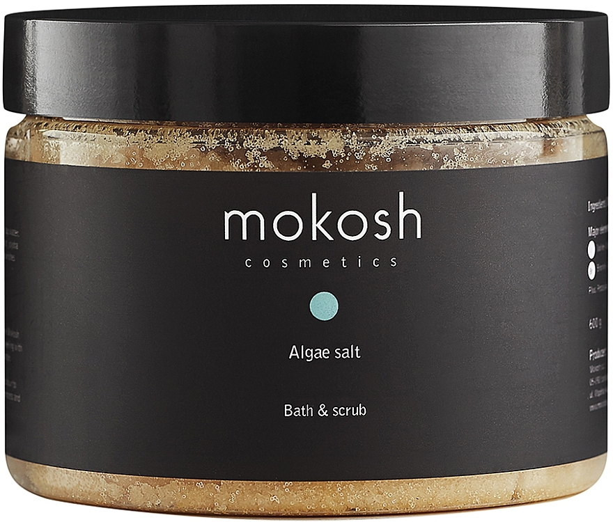 Bade- und Peelingsalz mit Algen - Mokosh Cosmetics Sea Algae Bath Salt — Bild N1