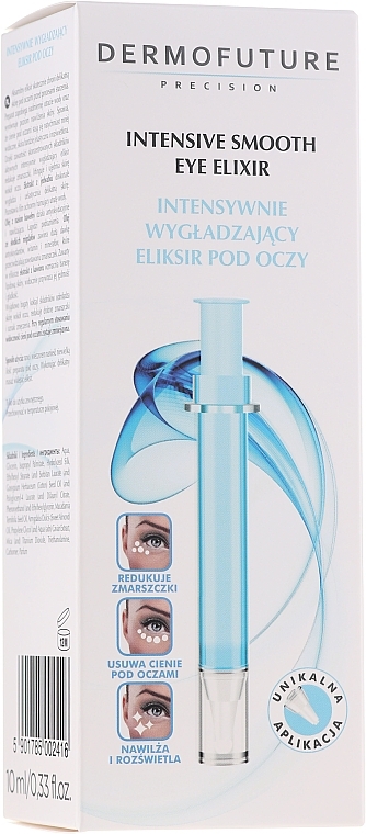 GESCHENK! Intensiv glättendes Augenelixier - DermoFuture Intensive Smooth Eye Elixir  — Bild N1