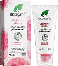 Gesichtsmaske mit Bio-Guava-Gel - Dr. Organic Organic Guava Gel Face Mask — Bild N2