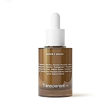 Düfte, Parfümerie und Kosmetik Gesichtsserum mit Vitamin C - Transparent Lab Super C Serum