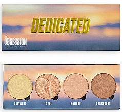 Highlighter-Palette - Makeup Obsession Dedicated Highlight Palette — Bild N1