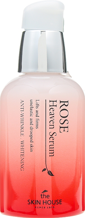 Verjungendes und aufhellendes Gesichtsserum mit Rosenextrakt - The Skin House Rose Heaven Serum — Bild N1