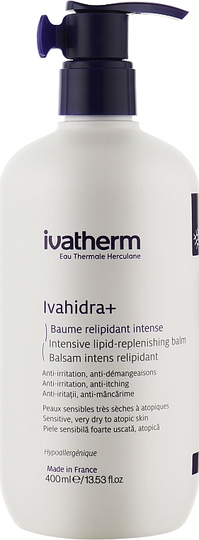 Intensiv regenerierender Balsam - Ivatherm Balsam Intense Relipidant Ivahidra+ — Bild N2