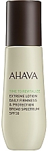 GESCHENK! Straffender Gesichtsbalsam - Ahava Time To Revitalize Extreme Lotion Daily Firmness & Protection Broad Spectrum (Miniprodukt) — Bild N1