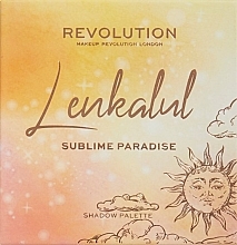 Lidschattenpalette - Makeup Revolution X Lenkalul Sublime Paradise Eyeshadow Palette — Bild N3