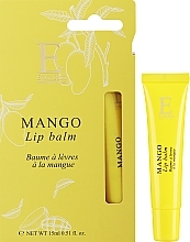 Lippenbalsam mit Mangogeschmack - Eclat Skin London Mango Lip Balm  — Bild N2