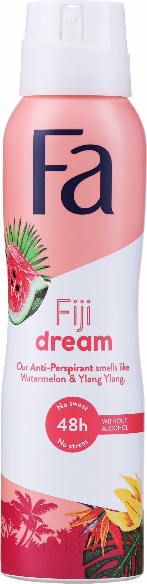 Deospray Antitranspirant - Fa Fiji Dream Deodorant — Bild 150 ml