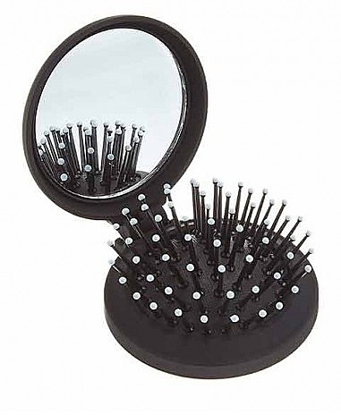 Kompakter Haarkamm D7 schwarz - Denman D7 Compact Popper Hair Brush Black — Bild N2