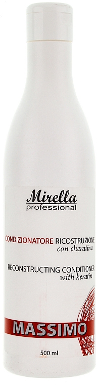 Regenerierender Conditioner mit Keratin - Mirella Hair Care Reconstructing Conditioner