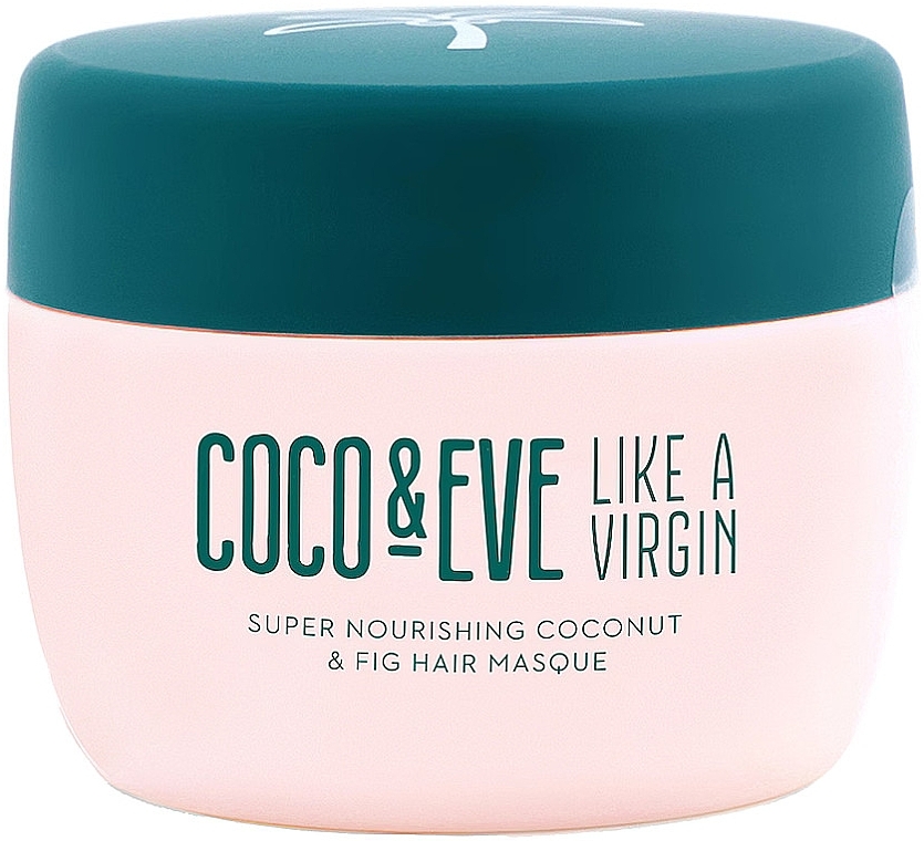 Nährende Haarmaske mit Kokosnussextrakt - Coco & Eve Like A Virgin Super Nourishing Coconut & Fig Hair  — Bild N1