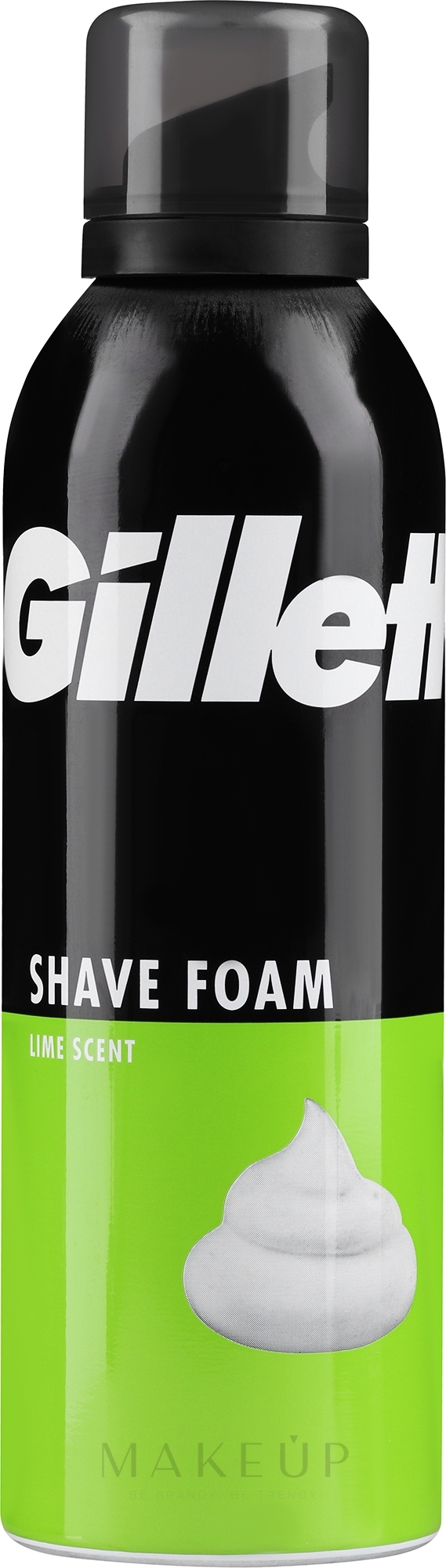 Rasierschaum "Lemon" - Gillette Classic Lemon Lime Shave Foam for Men — Foto 200 ml