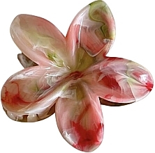 Haarspange Blume SP345, 7,5x8cm, XL - Ecarla — Bild N1