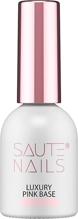 Basis für Gellack, rosa - Saute Nails Luxury Pink Base — Bild N1