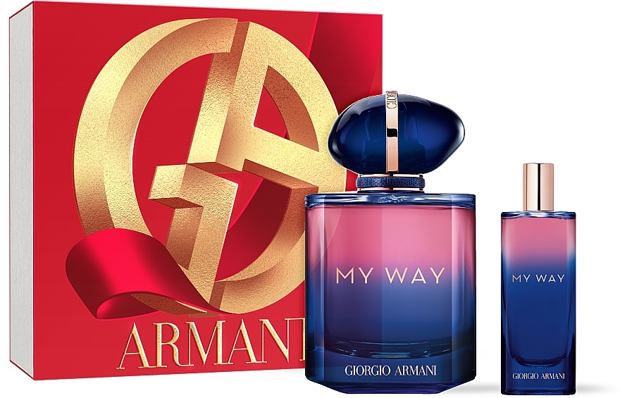 Giorgio Armani My Way - Duftset (Eau de Parfum /90 ml + Eau de Parfum /15 ml)  — Bild N2