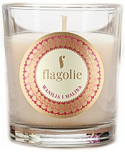 Düfte, Parfümerie und Kosmetik Duftkerze Vanille und Himbeere - Flagolie Fragranced Candle Vanilla And Raspberry