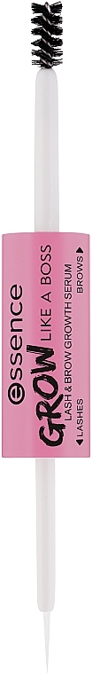 Serum für Wimpern und Augenbrauen - Essence Grow Like A Boss Lash & Brow Growth Serum — Bild N2