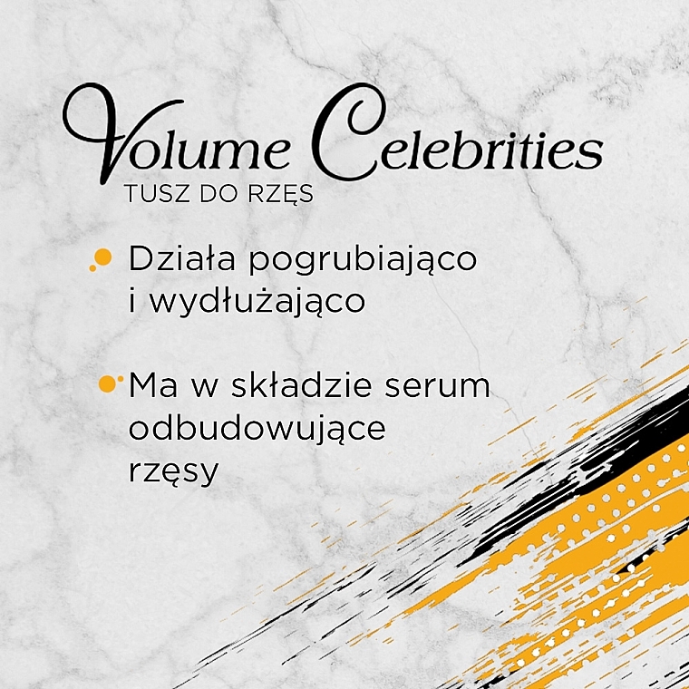Wimperntusche für mehr Volumen - Eveline Cosmetics Volume Celebrities Mascara — Bild N3