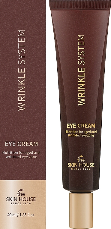 Nährende Anti-Falten Creme für die Augenpartie mit Kollagen - The Skin House Wrinkle System Eye Cream — Bild N2