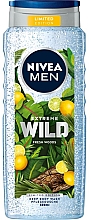 Düfte, Parfümerie und Kosmetik Duschgel Wilder frischer Wald - Nivea Men Extreme Wild Fresh Woods
