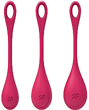 Düfte, Parfümerie und Kosmetik Vaginalkugeln-Set rot - Satisfyer Yoni Power 1