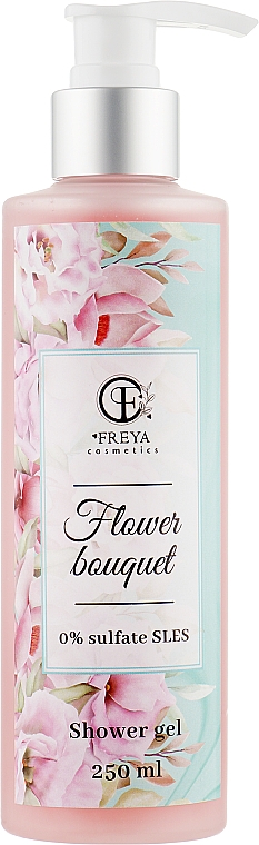 Sulfatfreies Duschgel - Freya Cosmetics Flower Bouquet Shower Gel — Bild N1