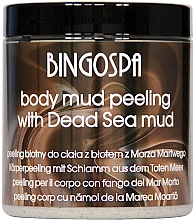 Düfte, Parfümerie und Kosmetik Körperpeeling mit Schlamm aus dem Toten Meer - BingoSpa Mud Peeling For Body With Dead Sea Mud