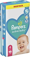 Windeln Pampers Active Baby 4 (9-14 kg) 58 St. - Pampers — Bild N3