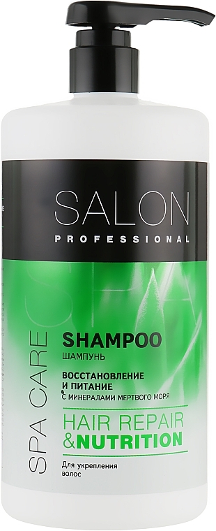 Shampoo gegen Haarausfall mit Fucusextrakt und Wasser aus dem Toten Meer - Salon Professional Spa Care Nutrition Shampoo — Foto N2