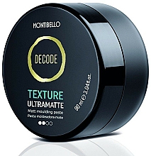 Düfte, Parfümerie und Kosmetik Haarwachs - Montibello Decode Texture Ultra Matte