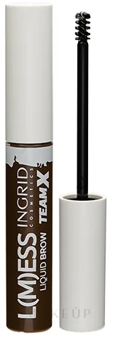 Augenbrauengel - Ingrid Cosmetics Team X Eyebrow Gel — Bild Dark