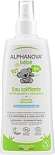 Düfte, Parfümerie und Kosmetik Erfrischendes Wasser für Babys mit dreifachem Gebrauch - Alphanova Bebe Eau Coiffante