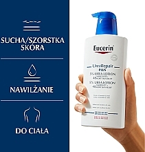 Feuchtigkeitsspendende Körperlotion für trockene Haut mit 5% Urea - Eucerin UreaRepair PLUS Lotion 5% Urea — Bild N3