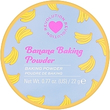 Loser Gesichtspuder Banane - I Heart Revolution Loose Baking Powder Banana — Bild N2