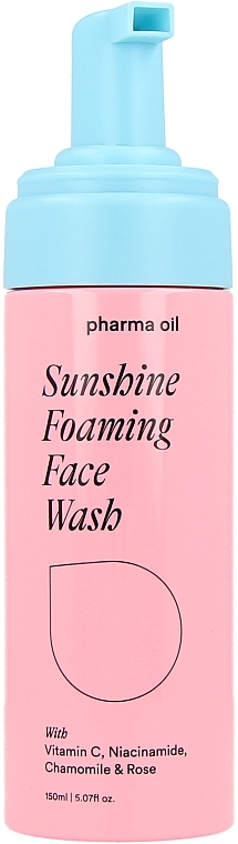 Waschschaum - Pharma Oil Sunshine Foaming Face Wash — Bild N2