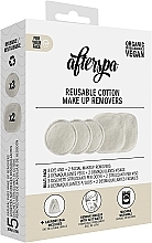 Wiederverwendbare Abschmink-Pads aus Baumwolle - AfterSpa Reusable Cotton Make up Removers — Bild N2