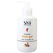 Fußgel mit Propolis und Lavendelöl - SNB Professional Foot Gel With Propolis And Lavender Oil  — Bild N2