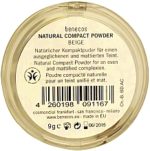 Kompaktpuder - Benecos Natural Compact Powder — Bild N2