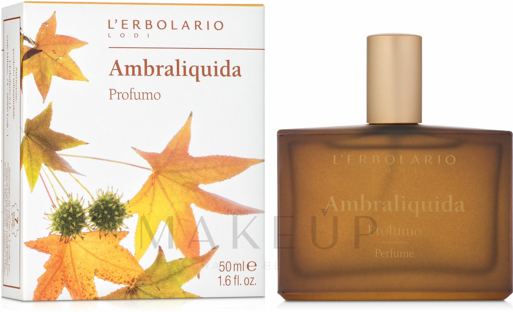 L'erbolario Acqua Di Profumo Ambraliquida - Parfum — Foto 50 ml