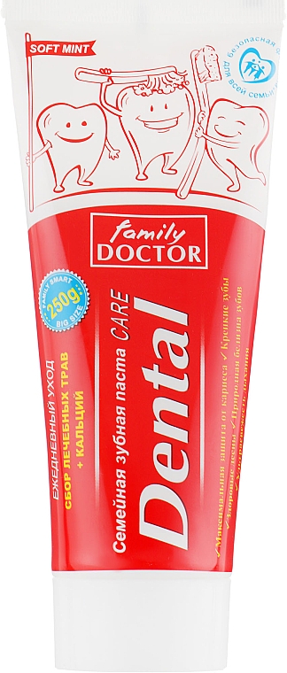 Zahnpasta - Family Doctor Dental Care Toothpaste — Bild N2