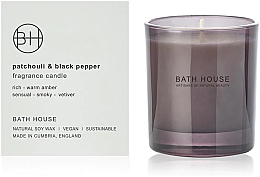 Düfte, Parfümerie und Kosmetik Bath House Patchouli & Black Pepper Soy Candle Votive - Duftkerze