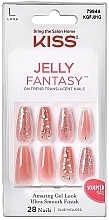 Set für künstliche Nägel mit Kleber Ballerina - Kiss Nails Jelly Fantasy — Bild N2