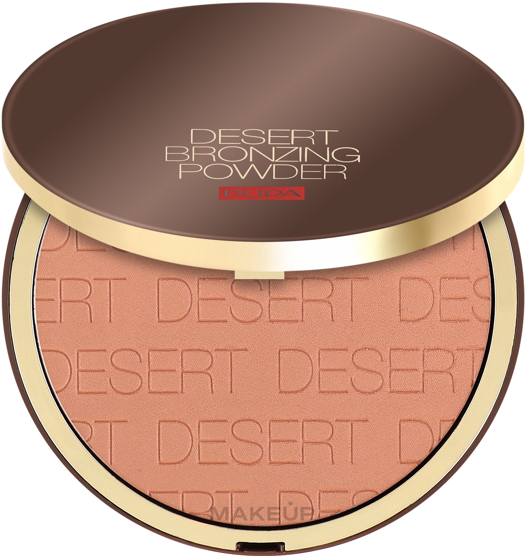 Bronzepuder für eine natürliche und warme Ausstrahlung - Pupa Desert Bronzing Powder — Bild 002 - Honey Gold