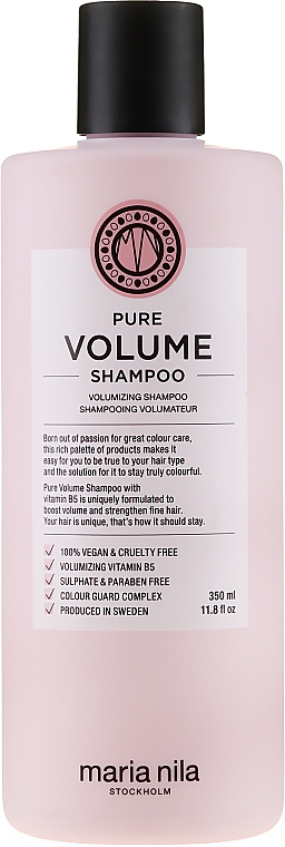 Shampoo für mehr Volumen - Maria Nila Pure Volume Shampoo — Bild N1