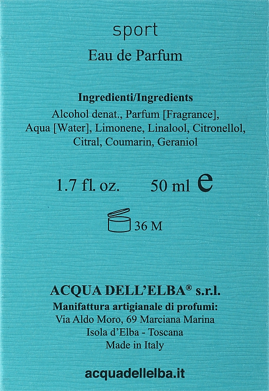 Acqua Dell Elba Sport - Eau de Parfum — Bild N3