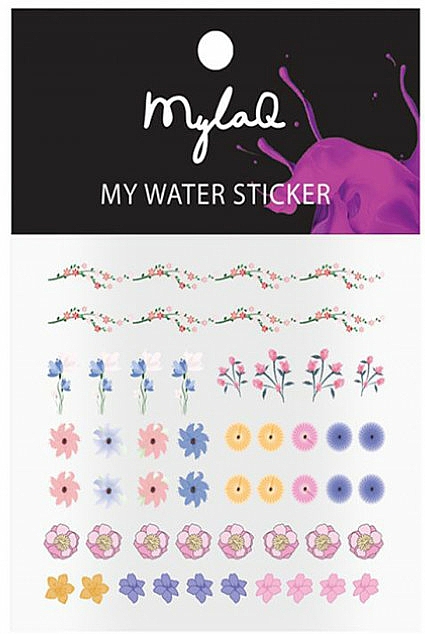 Dekorative Nagelsticker Blumen - MylaQ My My Flower Sticker — Bild N1