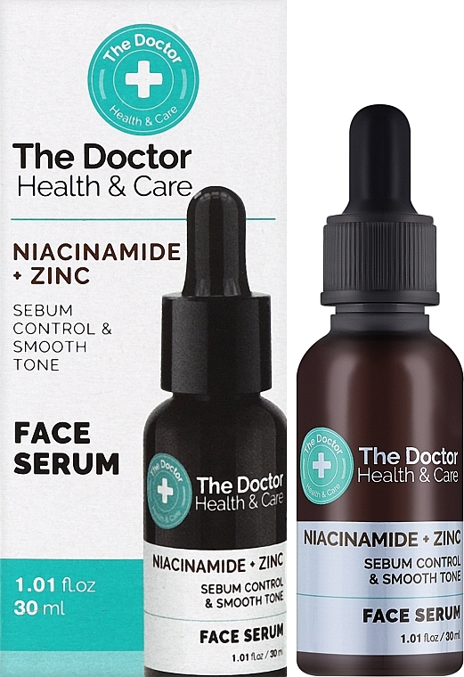 Gesichtsserum - The Doctor Health & Care Niacinamide + Zinc Face Serum  — Bild N2