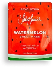Tuchmaske für das Gesicht mit Wassermelone-Extrakt und Hyaluronsäure - Revolution Skincare Pack De 3 Mascarillas — Bild N1